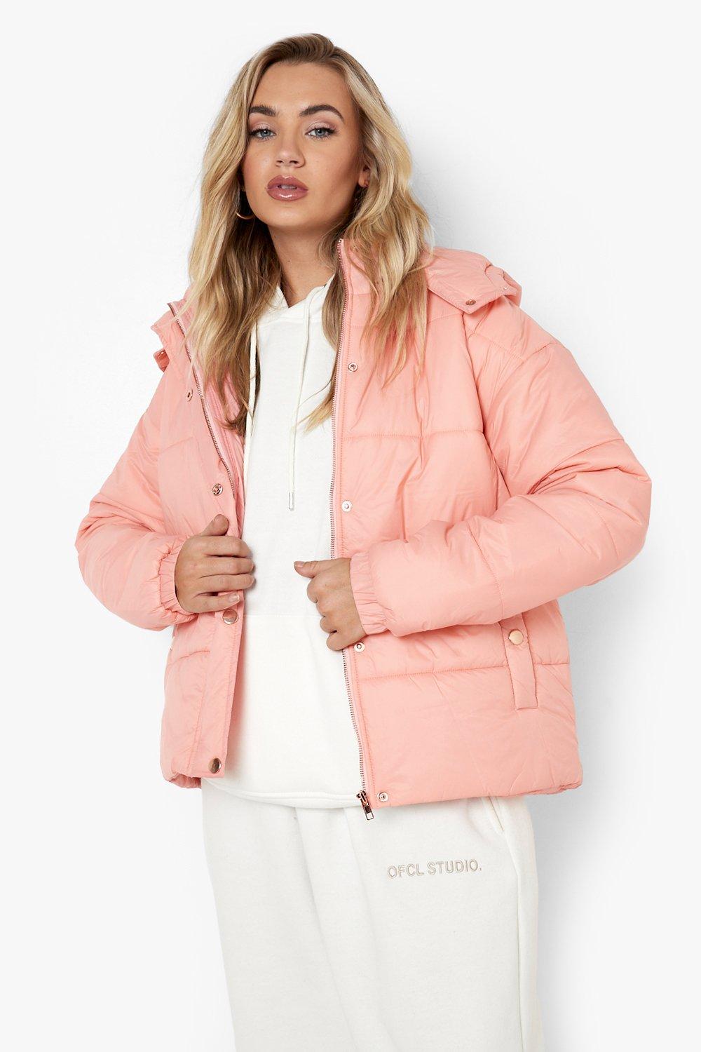 Rose gold pink jacket sale